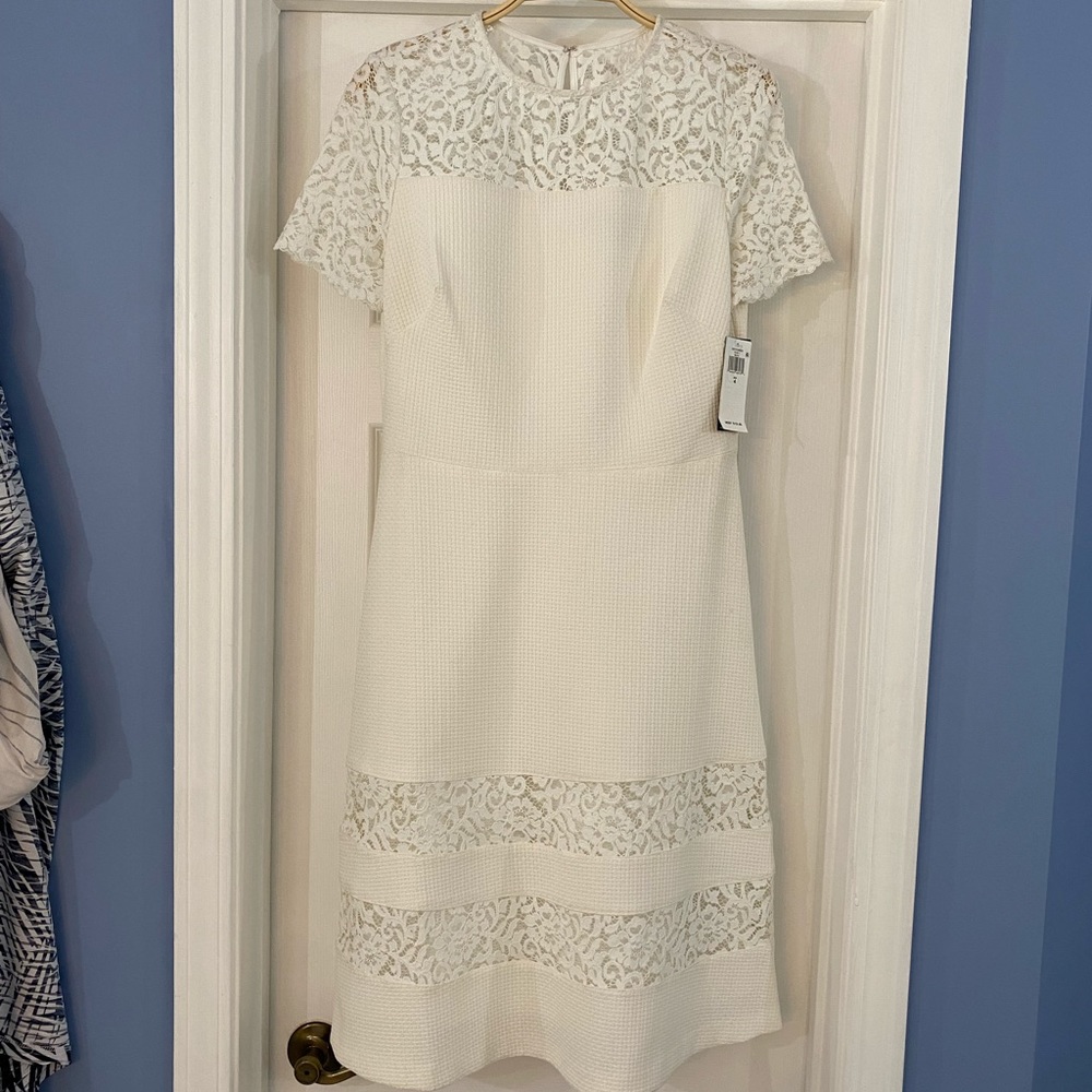 NWT Lauren Ralph Lauren Lace A-Line Dress